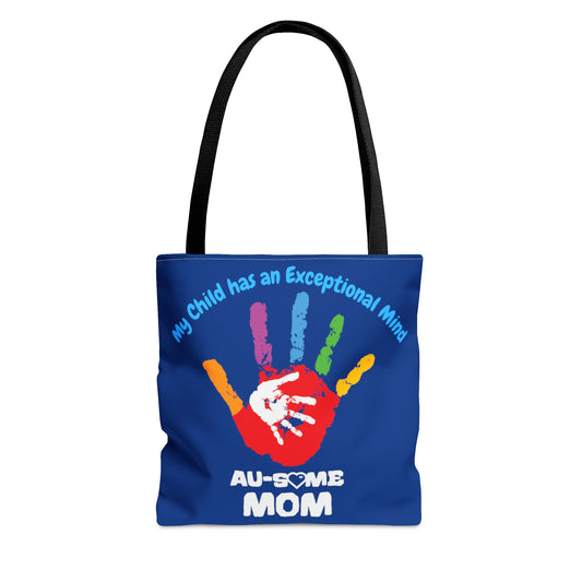 "Au-some MOM Awareness" Tote Bag